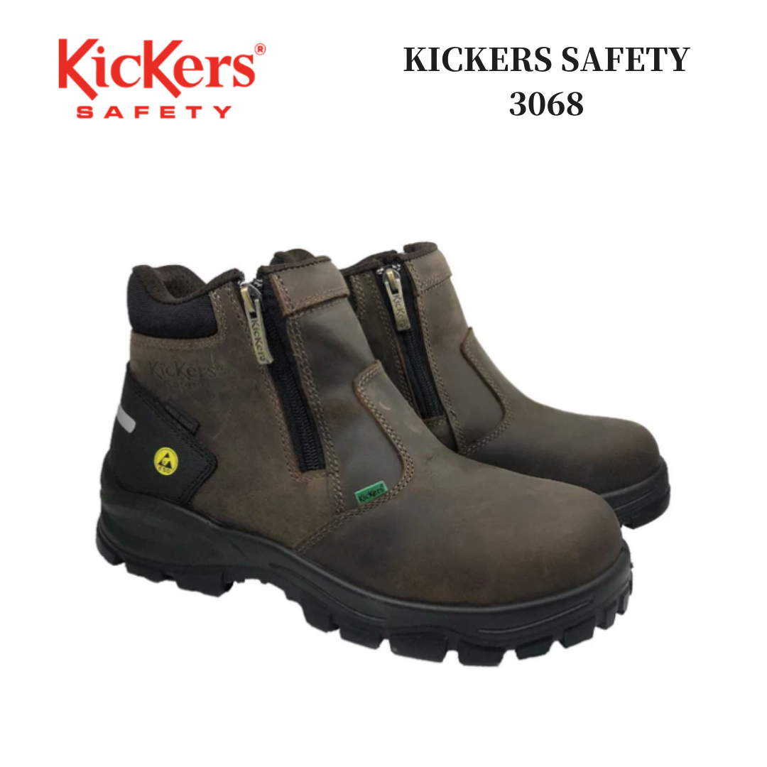 Trending Kickers Safety Shoes for Construction Workers in Johor