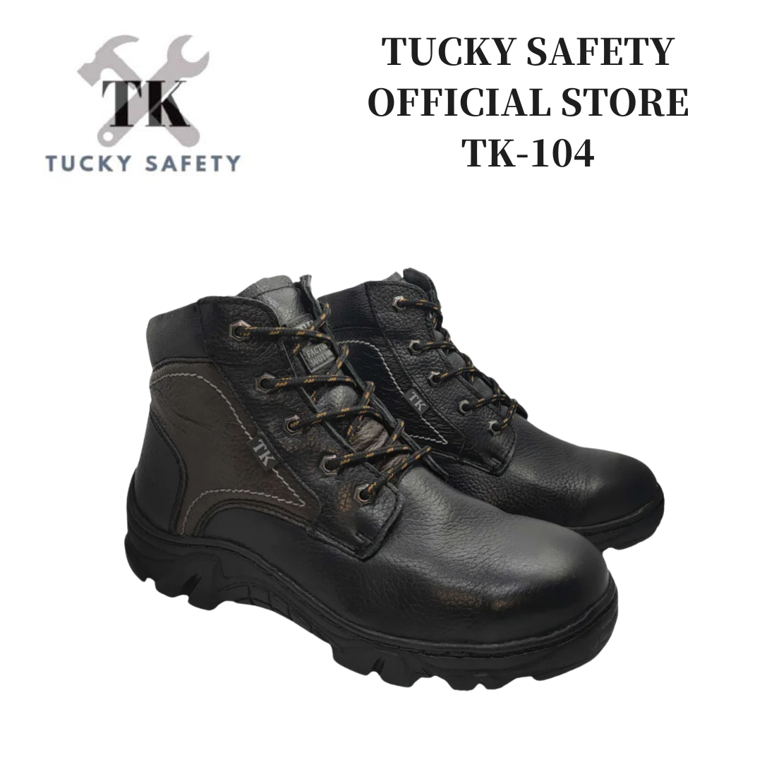 [TK] TK-104 STEEL TOE ELECTRICAL HAZARD LACE-UP SAFETY SHOES